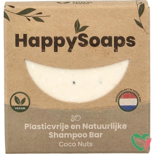 Happysoaps Shampoo bar coco nuts