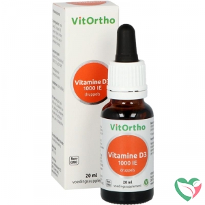 Vitortho Vitamine D3 1000IE druppels