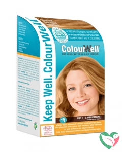 Colourwell 100% Natuurlijke haarkleur natuur blond