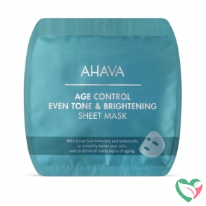Ahava Age control even tone & brightening sheet mask