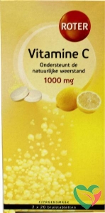 Roter Vitamine C 1000 mg citroen duo 2x20 bruistabletten