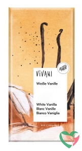 Vivani Chocolade wit vanille bio