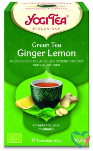 Yogi Tea Green tea ginger lemon bio
