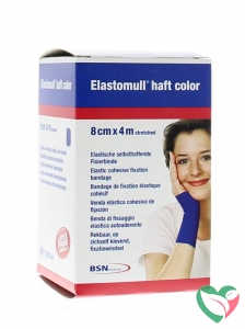 Elastomull Haft 4 m x 8 cm 72207 4 blauw