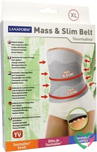 Lanaform Mass & slim toermaline belt maat XL