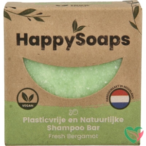 Happysoaps Shampoo bar fresh bergamot