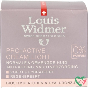 Louis Widmer Pro-active cream light zonder parfum
