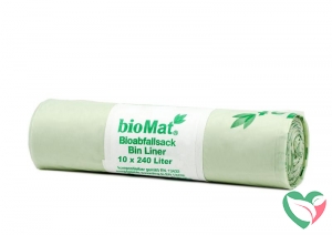 Biomat Wastebag compostable 240 liter