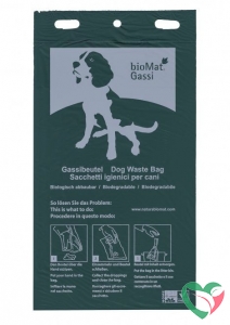 Biomat Wastebag compostable dog 20 x 36.7cm