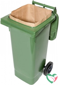 Biomat Wastebag compostable paper 240 liter
