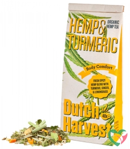 Dutch Harvest Hemp & turmeric organic tea bio