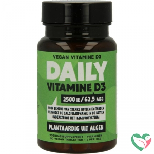 Daily Supplement Vitamine d3 2500 ie vegan